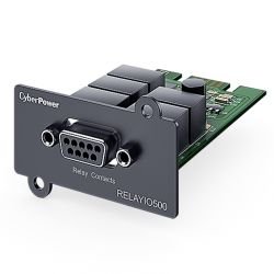 CYBERPOWER – CyberPower RELAYIO500 Relay Control Card, Dry Contact Relay Card for RMCARD Slot, Serial DB9 Port, UPS Status Monitoring CYBERPOWER - CyberPower RELAYIO500 Relay Control Card, Dry Contact Relay Card for RMCARD Slot, Serial DB9 Port, UPS Status Monitoring