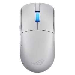 ASUS - Asus ROG Harpe II Ace Gaming Mouse, Wireless/Bluetooth/USB, 48g Lightweight, 42000 DPI, 8K Polling, 5 Programmable Buttons, White