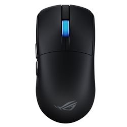 ASUS - Asus ROG Harpe II Ace Gaming Mouse, Wireless/Bluetooth/USB, 48g Lightweight, 42000 DPI, 8K Polling, 5 Programmable Buttons, Black