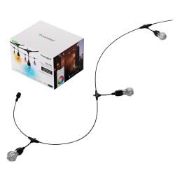 NANOLEAF – Nanoleaf Matter Smart Multicolour Outdoor String Lights Expansion Pack, 15 Metre, 20 ARGB LEDs *Expansion Kit Only* NANOLEAF - Nanoleaf Matter Smart Multicolour Outdoor String Lights Expansion Pack, 15 Metre, 20 ARGB LEDs *Expansion Kit Only*
