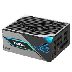 ASUS - Asus 1000W ROG Thor Platinum III PSU, ATX 3.1, Fully Modular, 80+ Platinum, RGB Lighting, OLED Display, GaN MOSFET, GPU-First, Lambda A++