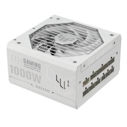 ASUS - Asus 1000W TUF Gaming Gold PSU, Fully Modular, 80+ Gold, Double Ball Bearing Fan, ATX 3.1, PCIe 5.1, White