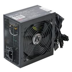 VIDA - Vida Lite 750W ATX PSU, Fluid Dynamic Ultra-Quiet Fan, PCIe, Flat Black Cables, Power Lead Not Included, Black