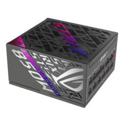 ASUS - Asus ROG Strix 850W Platinum PSU, Fully Modular, 80+ Platinum, ATX 3.1, PCIe 5.0, GaN MOSFET, Intelligent Voltage Stabilizer