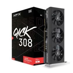 XFX - XFX RX7600 Speedster QICK308, 8GB DDR6, HDMI, 3 DP, 2755MHz Clock