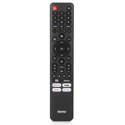 HAMA – Hama Universal IR Remote Control for Hisense TVs, Teachable, 4 App Buttons, 10m Range HAMA - Hama Universal IR Remote Control for Hisense TVs, Teachable, 4 App Buttons, 10m Range