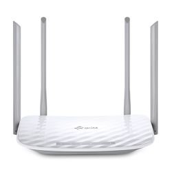 TP-LINK - TP-LINK (Archer C50), AC1200 (867+300) Wireless Dual Band 10/100 Cable Router, 4-Port, AP Mode