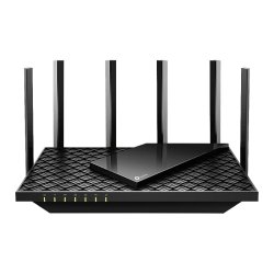 TP-LINK - TP-LINK (Archer AX73) AX5400 (574+4804) Wireless Dual Band Gigabit Wi-Fi 6 Router, OFDMA, MU-MIMO, 4-Port, GB WAN, USB 3.0, Connect up to 200 devices