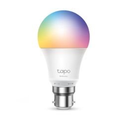 TP-LINK – TP-LINK (TAPO L530B) Wi-Fi LED Smart Multicolour Light Bulb, Dimmable, App/Voice Control, Bayonet Fitting TP-LINK - TP-LINK (TAPO L530B) Wi-Fi LED Smart Multicolour Light Bulb, Dimmable, App/Voice Control, Bayonet Fitting