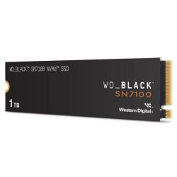 WD - WD 1TB Black SN7100 M.2 NVMe Gen4 SSD, M.2 2280, PCIe4, R/W 7250/6900 MB/s, 1000K/1400K IOPS