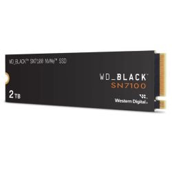 WD - WD 2TB Black SN7100 M.2 NVMe Gen4 SSD, M.2 2280, PCIe4, R/W 7250/6900 MB/s, 1000K/1400K IOPS