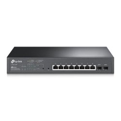 TP-LINK – TP-LINK (SG2210MP) JetStream 10-Port Gigabit Smart Switch with 8-Port PoE+, 2 GB SFP Slots, Rackmountable TP-LINK - TP-LINK (SG2210MP) JetStream 10-Port Gigabit Smart Switch with 8-Port PoE+, 2 GB SFP Slots, Rackmountable