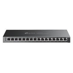 TP-LINK – TP-LINK (SG2016P) JetStream 16-Port Gigabit Smart Switch with 8-Port PoE+, Centralized Management TP-LINK - TP-LINK (SG2016P) JetStream 16-Port Gigabit Smart Switch with 8-Port PoE+, Centralized Management