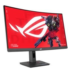 ASUS – Asus 27″ ROG STRIX USB Type-C Curved Gaming Monitor (XG27WCS), Fast VA, 2560 x 1440, 1ms, 180Hz, HDR, VESA ASUS - Asus 27" ROG STRIX USB Type-C Curved Gaming Monitor (XG27WCS), Fast VA, 2560 x 1440, 1ms, 180Hz, HDR, VESA