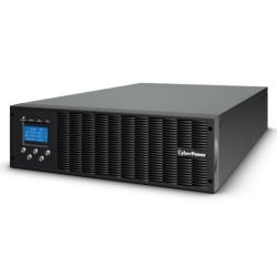 CYBERPOWER – CyberPower Online XL Smart App 6000VA Double Conversion 3U Rack/Tower UPS, 5400W, LCD Display, 1x Hardwire Terminal Block, Ext. Battery Module CYBERPOWER - CyberPower Online XL Smart App 6000VA Double Conversion 3U Rack/Tower UPS, 5400W, LCD Display, 1x Hardwire Terminal Block, Ext. Battery Module