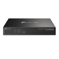 TP-LINK – TP-LINK (VIGI NVR1008H-8MP) 8 Channel PoE+ Network Video Recorder, 4K HDMI Output, 16MP Decoding Capacity, H.265+, ONVIF, Two-Way Audio TP-LINK - TP-LINK (VIGI NVR1008H-8MP) 8 Channel PoE+ Network Video Recorder, 4K HDMI Output, 16MP Decoding Capacity, H.265+, ONVIF, Two-Way Audio
