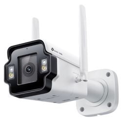 TP-LINK – TP-LINK (InSight S345-4G) VIGI 4MP Outdoor Full-Colour 4G Bullet Network Camera w/ 4mm Lens, 4G Mobile Networking, 3x LAN, AI Detection/Classification, Two-Way Audio TP-LINK - TP-LINK (InSight S345-4G) VIGI 4MP Outdoor Full-Colour 4G Bullet Network Camera w/ 4mm Lens, 4G Mobile Networking, 3x LAN, AI Detection/Classification, Two-Way Audio