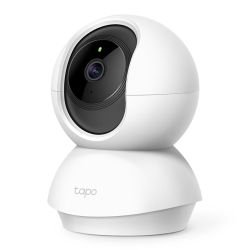 TP-LINK – TP-LINK (TAPO C200) Pan/Tilt Home Security Wi-Fi Camera, 1080p, Night Vision, Motion Detection, Alarms, 2-way Audio, Voice Control, SD Card Slot TP-LINK - TP-LINK (TAPO C200) Pan/Tilt Home Security Wi-Fi Camera, 1080p, Night Vision, Motion Detection, Alarms, 2-way Audio, Voice Control, SD Card Slot