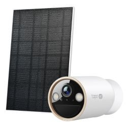 TP-LINK – TP-LINK (TAPO C460 KIT) Smart Battery-Powered 4K Outdoor Security Camera and Solar Panel, 10000mAh Battery, Colour Night Vision, AI Detection, Alarms, 2-Way Audio, No Hub Required TP-LINK - TP-LINK (TAPO C460 KIT) Smart Battery-Powered 4K Outdoor Security Camera and Solar Panel, 10000mAh Battery, Colour Night Vision, AI Detection, Alarms, 2-Way Audio, No Hub Required