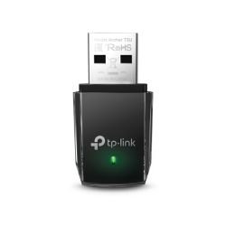 TP-LINK - TP-LINK (Archer T3U) AC1300 (867+400) Wireless Dual Band Mini USB Adapter, MU-MIMO, USB3