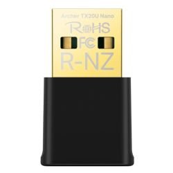 TP-LINK - TP-LINK (Archer TX20U Nano) AX1800 Dual Band Wi-Fi 6 Wireless USB Adapter, USB 2.0, MU-MIMO, OFDMA