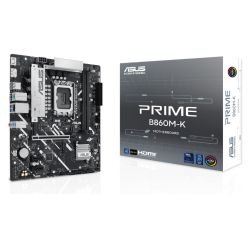 ASUS - Asus PRIME B860M-K, Intel B860, 1851, Micro ATX, 2 DDR5, HDMI, DP, 2.5G LAN, 2x M.2