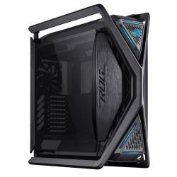 ASUS - Asus ROG Hyperion GR701 Gaming Case w/ Glass Windows, E-ATX, 4x 140mm Fans, Dual 420mm Radiator Support, USB-C (60W FC), Fan Hub & Lighting Panel, Black