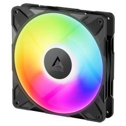 ARCTIC - ARCTIC P14 Pro ARGB 140mm PWM Case Fan w/ Cable Splitter, Fluid Dynamic Bearing, 400-2500 RPM, Black
