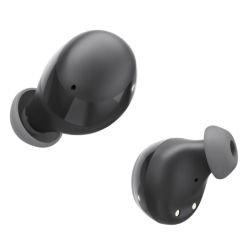 HAMA - Hama (Freedom Buddy II) Bluetooth Earbuds True Wireless with Mic, Bass Boost, Touch/Voice Control, 20 Hour Battery, Charging/Carry Case, Black