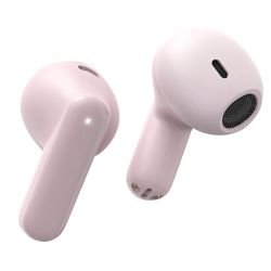 HAMA - Hama (Freedom Light II) Bluetooth True Wireless Earbuds with Microphone, Touch/Voice Control, 20 Hour Battery, Charging/Carry Case, Pink
