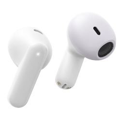 HAMA - Hama (Freedom Light II) Bluetooth True Wireless Earbuds with Microphone, Touch/Voice Control, 20 Hour Battery, Charging/Carry Case, White