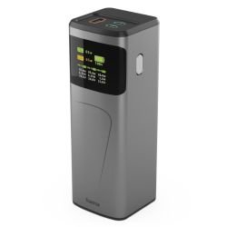 HAMA – Hama High Power 65W 20000mAh Power Pack, 2x USB-C, USB-A, Fast Charging, Colour Display HAMA - Hama High Power 65W 20000mAh Power Pack, 2x USB-C, USB-A, Fast Charging, Colour Display