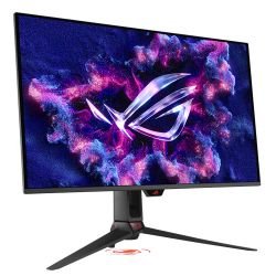 ASUS – Asus 31.5″ ROG Swift OLED 4K Gaming Monitor (PG32UCDMR), QD-OLED, 3840 x 2160, 0.03ms, USB, 240Hz, Heatsink, 99% DCI-P3, RGB Lighting, VESA ASUS - Asus 31.5" ROG Swift OLED 4K Gaming Monitor (PG32UCDMR), QD-OLED, 3840 x 2160, 0.03ms, USB, 240Hz, Heatsink, 99% DCI-P3, RGB Lighting, VESA
