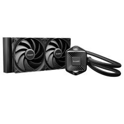 BEQUIET - Be Quiet! Pure Loop 3 240mm Liquid CPU Cooler, 2x Pure Wings 3 Daisy-chained PWM Fans, PWM Pump w/ 6-Pole Motor, Black