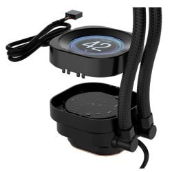 CORSAIR - Corsair NAUTILUS RS LCD Module, Customisable 2.1" IPS LCD Screen, iCUE, Black *For Corsair NAUTILUS RS & NAUTILUS RS ARGB CPU Coolers Only*