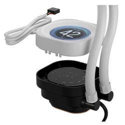 CORSAIR - Corsair NAUTILUS RS LCD Module, Customisable 2.1" IPS LCD Screen, iCUE, White *For Corsair NAUTILUS RS & NAUTILUS RS ARGB CPU Coolers Only*