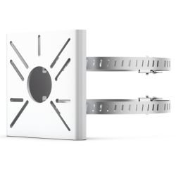 TP-LINK - TP-LINK (VMB-350) VIGI Network Camera Pole Mounting Bracket, Compatible with Bullet and PT VIGI Cameras, White