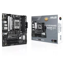 ASUS - Asus PRIME B650M-A II-CSM - Corporate Stable Model, AMD B650, AM5, Micro ATX, 4 DDR5, VGA, HDMI, DP, 2.5G LAN, 2x M.2