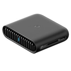 TP-LINK - TP-LINK (TL-WR3002X) AX3000 Dual Band Wi-Fi 6 Travel Router, Pocket-Sized, 2.5GB WAN, GB LAN, USB, VPN Encryption