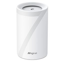 TP-LINK - TP-LINK Aginet (HB410) BE6500 Dual Band Whole Home Mesh Wi-Fi 7 System, 2.5G Ports, MLO, OFDMA, MU-MIMO, WPA3, Remote Management