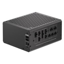 CORSAIR - Corsair 1000W HXi SHIFT Series HX1000i PSU, Fluid Dynamic Fan, Fully Modular, Cybenetics Platinum, iCUE LINK System Hub, ATX 3.1, PCIe 5.1